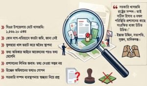 ঘিওরে ১৫৩৬ একর খাসজমি, ভূমি অফিসে নেই পূর্ণাঙ্গ তথ্য