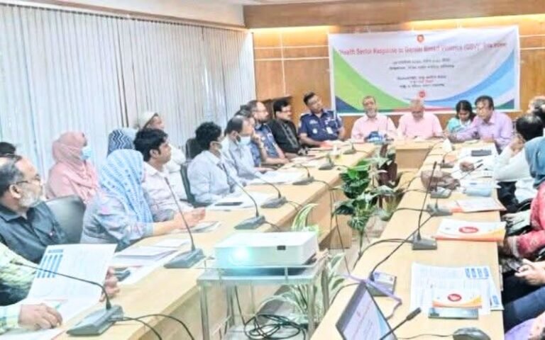 মানিকগঞ্জে জেন্ডারভিত্তিক সহিংসতা মোকাবিলায় স্বাস্থ্য খাতের সক্ষমতা বাড়াতে কর্মশালা