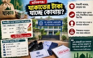 মানিকগঞ্জ/ যাকাতের টাকা যাচ্ছে কোথায়?