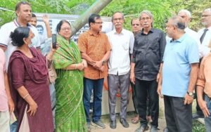 শান্তনু রায়ের ১৮তম মৃত্যুবার্ষিকীতে স্মৃতিফলকে শ্রদ্ধা